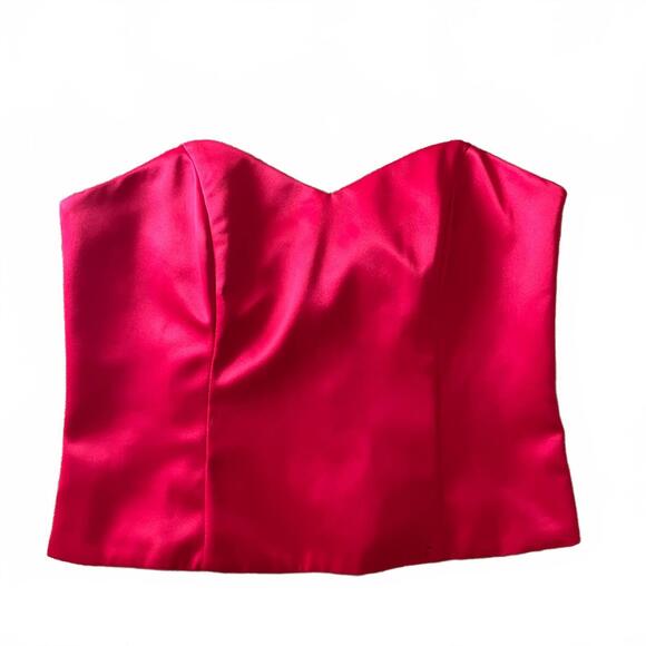 Women's Corset, Pink , Women’s Strapless Formal Top - Picture 1 of 5